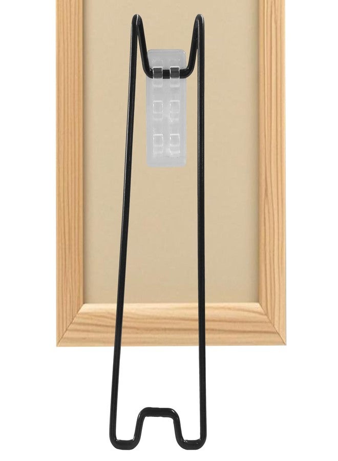 Litoexpe 5 Pcs Adjustable Metal Picture Frame Easel Backs, Self Adhesive Photo Frame Stands Easel Back Supports for Photos Paintings Display Decorators, 7.09 "x 2.17" - Image 5